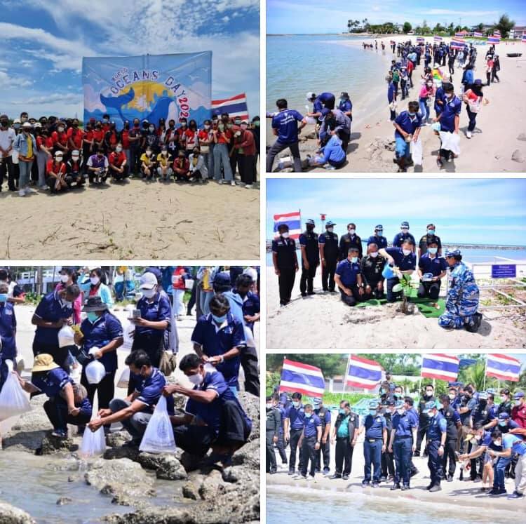 ชาวเพชรบุรี รักทะเล จัดงานวันทะเลโลกหาดแสงจันทร์