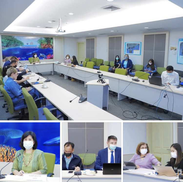 กรมทะเล ร่วมกับ The Ocean Cleanup Projects B.V. หารือการวิจัยขยะพลาสติกในแม่น้ำเจ้าพระยา