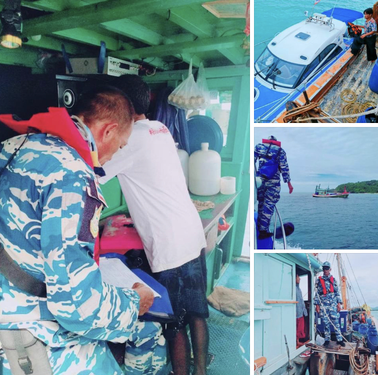 ตรวจเรือประมง IUU ทะเลภูเก็ต