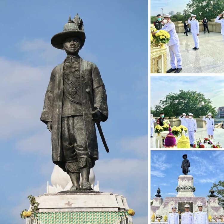 กรมทะเลแลชายฝั่ง ร่วมพิธีวางพานพุ่มดอกไม้ถวายราชสักการะ เนื่องในวันคล้ายวันพระบรมราชสมภพพระบาทสมเด็จพระปกเกล้าเจ้าอยู่หัว