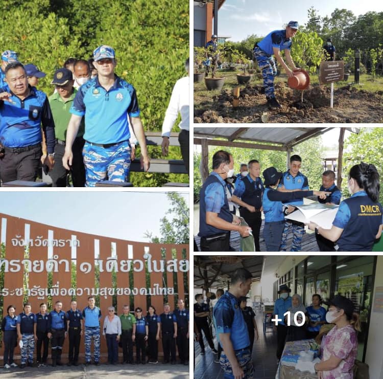 อทช. ตรวจเยี่ยม 3 พื้นที่ พร้อมมอบกำลังใจ และแนวทางการปฏิบัติงานให้แก่เจ้าหน้าที่ในสังกัด ทช.