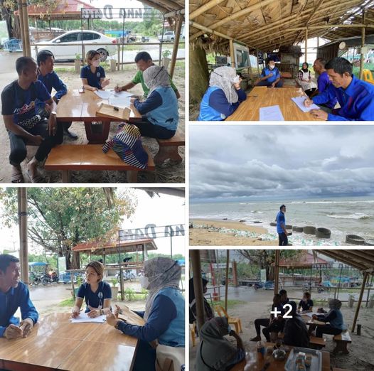 กรมทะเลและชายฝั่ง ลงพื้นที่เยี่ยมเครือข่ายชุมชนชายฝั่งในพื้นที่อำเภอยะหริ่ง จังหวัดปัตตานี