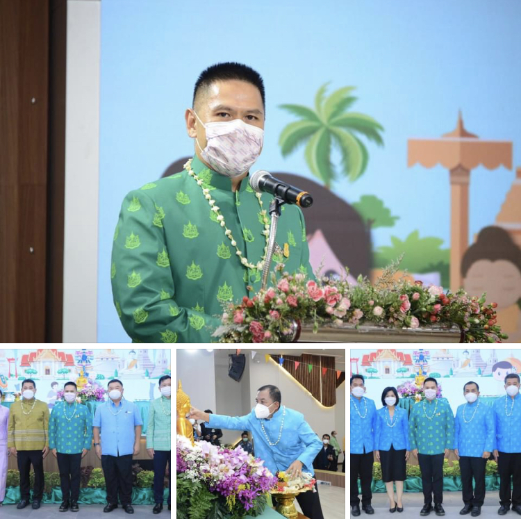 รมว.ทส. นำสรงน้ำพระเนื่องในวันสงกรานต์เสริมสิริมงคล