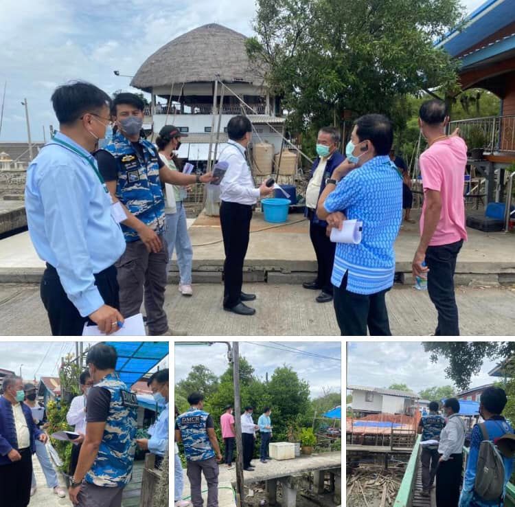 สำรวจพื้นที่ เพื่อจัดที่ดินทำกินในป่าชายเลนให้ชุมชนบ้านคลองบางปู