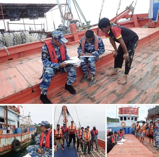 ตรวจเรือประมง IUU ทะเลตรัง