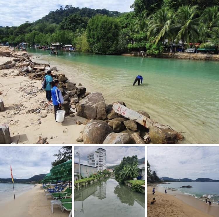 สำรวจคุณภาพน้ำทะเลอ่าวป่าตอง