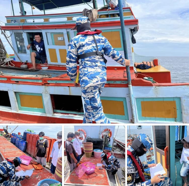 ตรวจเรือประมง IUU ทะเลอ่าวไทยตอนบน