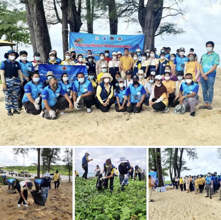 ชาวไม้ขาว จัดงานวันอนุรักษ์ชายหาดสากล เก็บขยะหาดทรายแก้ว