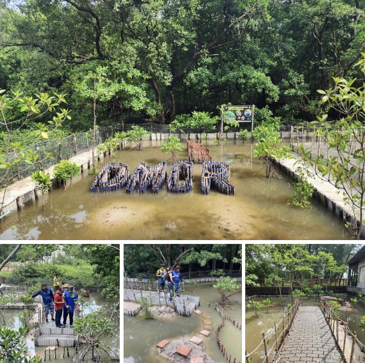 เชิญมาเที่ยว ป่าชายเลนพระเจดีย์กลางน้ำเมืองระยอง
