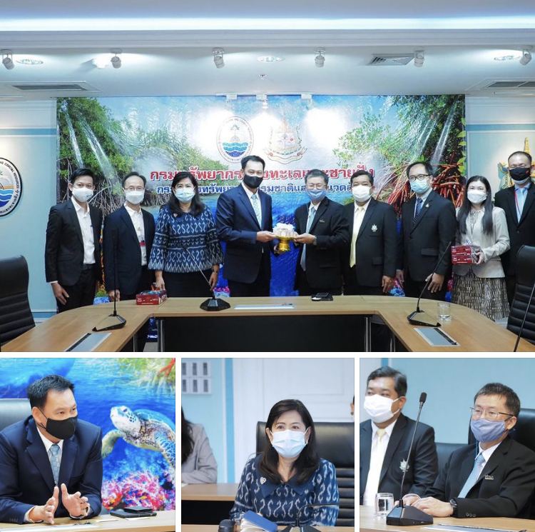กรมทะเล ร่วมกับ SCG หารืองานอนุรักษ์ทะเลและป่าชายเลน