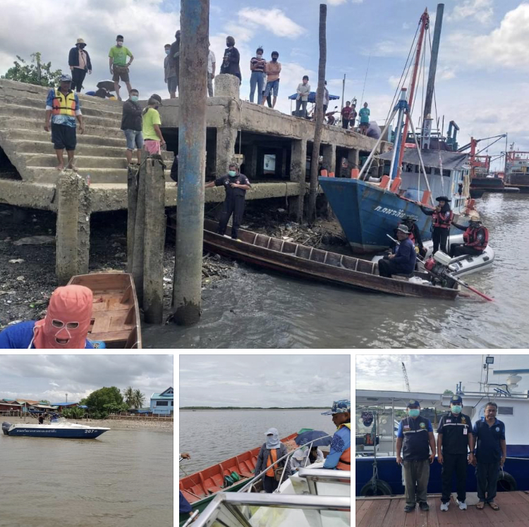 ขอแสดงความเสียใจกับ ชาวประมงบ้านบางจะเกร็งประสบเหตุพายุ