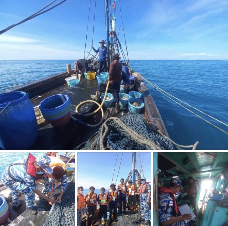 ตรวจเรือประมง IUU ทะเลนครศรีธรรมราช