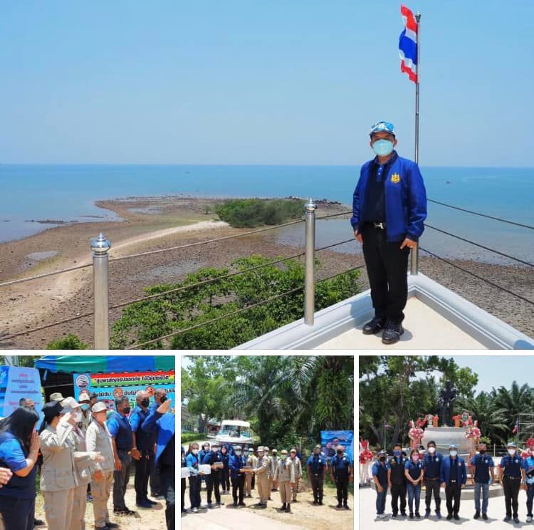 รองอธิบดี ทช. ตรวจศูนย์อำนวยความสะดวกฯ เทศกาลสงกรานต์ บริเวณหาดแหลมแท่น จ.ชุมพร