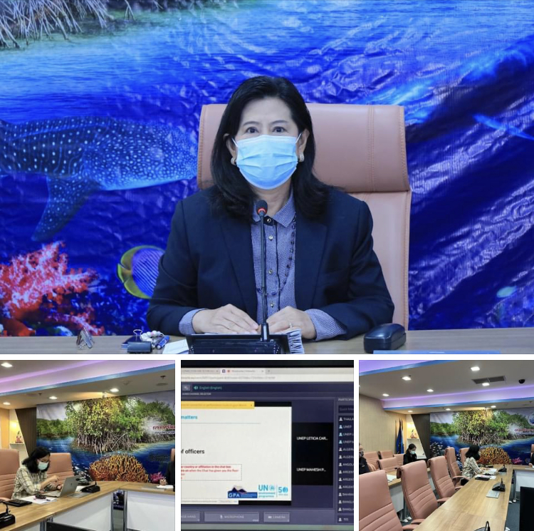 กรม ทช. ร่วมประชุมระดับรัฐบาลระหว่างประเทศ เพื่อทบทวนการปกป้องสิ่งแวดล้อมทางทะเลจากกิจกรรมบนบก