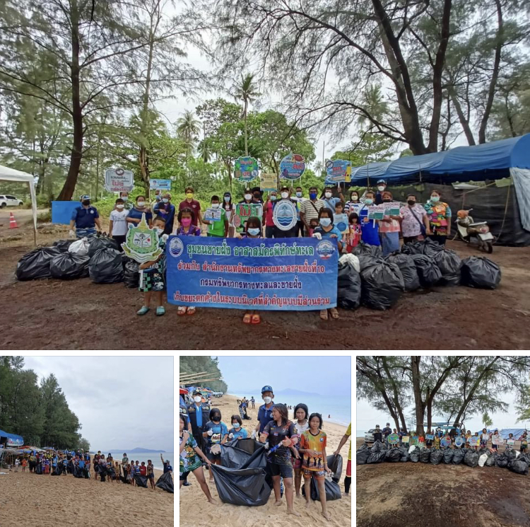 ชุมชนชาวไม้ขาวรวมใจฟื้นฟูทะเล ในประเพณีนอนหาดวิถีชาวเล