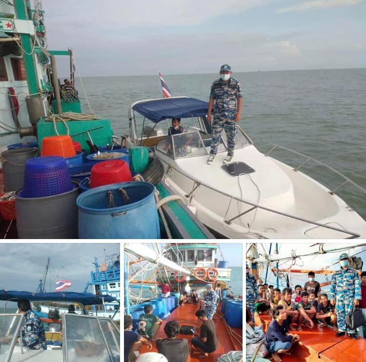 ตรวจเรือประมงตามมาตรการ IUU พื้นที่ทะเลปัตตานี