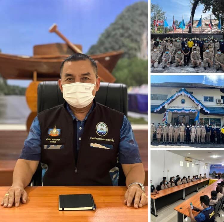 รองฯ​ ทช.​ ติดตามงานของหน่วยงานในพื้นที่ทะเลกระบี่