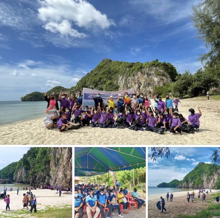 หารือชุมชน พร้อมนำจัดเก็บขยะชายหาดบ้านบางจาก