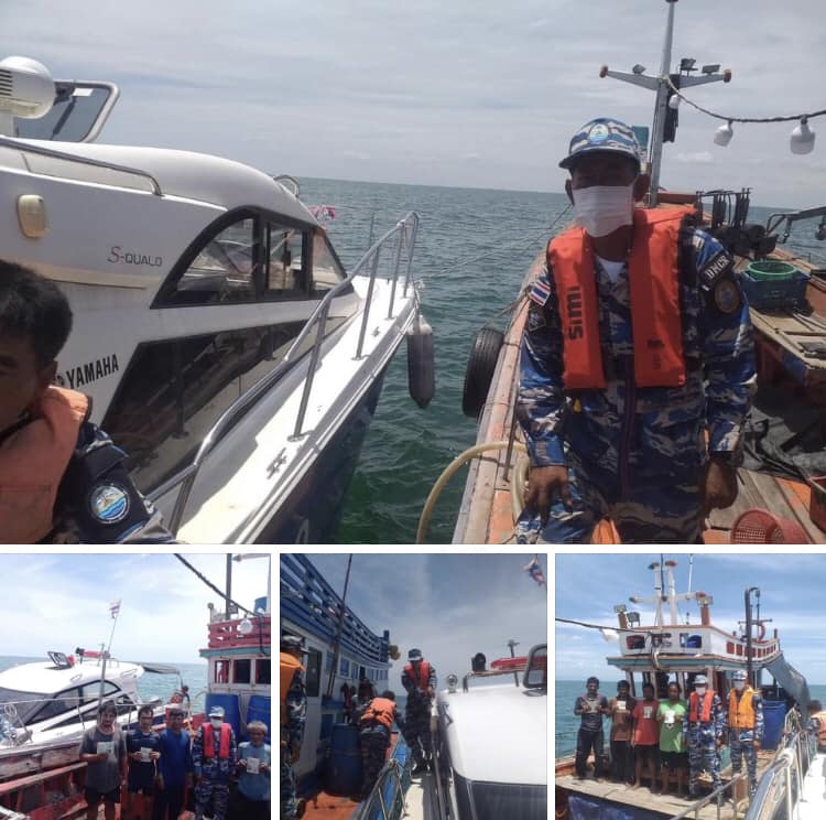 ตรวจเรือประมง IUU ทะเลนครศรีธรรมราช