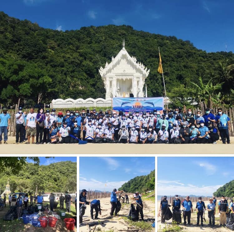 ชาวหาดทรายรี รวมพลังเก็บขยะเนื่องในวันอนุรักษ์ชายหาดสากล
