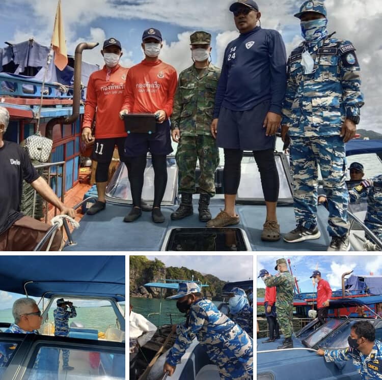 ลาดตระเวนร่วมหน่วยเฉพาะกิจ ศรชล. ชายแดนทะเลสตูล