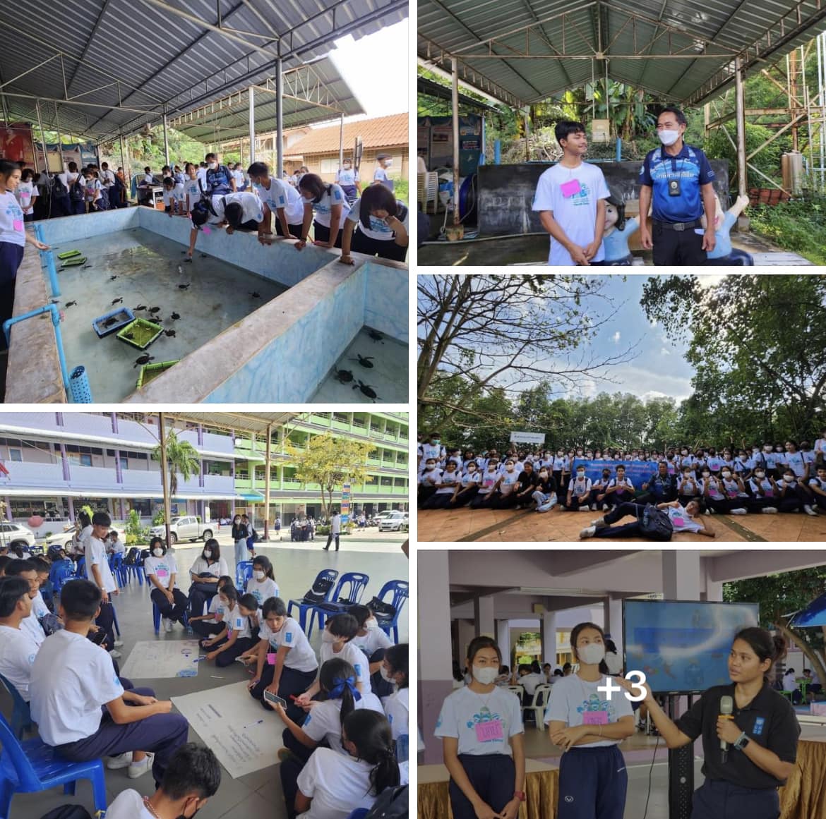 กรมทะเลและชายฝั่ง จัดกิจกรรมเสริมสร้างความรู้เยาวชนด้านการอนุรักษ์ทรัพยากรทางทะเลและชายฝั่ง และการเปลี่ยนแปลงสภาพภูมิอากาศ