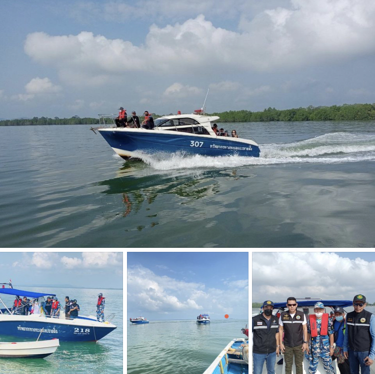 พาชาวชุมชน กำหนดจุดวางปะการังเทียมทะเลไชยา