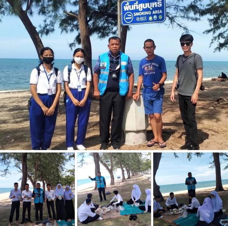 ประชาสัมพันธ์ต่อเนื่องในพื้นที่ เพื่อชายหาดสงขลาสวยสมบูรณ์