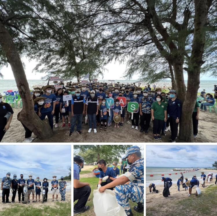 ชาวเนินพระ ฟื้นฟูระบบนิเวศ รวมพลังเก็บขยะหาดแสงจันทร์