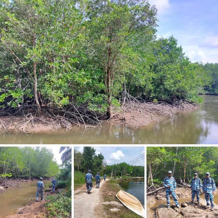 ลาดตระเวน ป้องกันป่าคลองโหนดและป่าลัดบ่อแหน เกาะลันตา