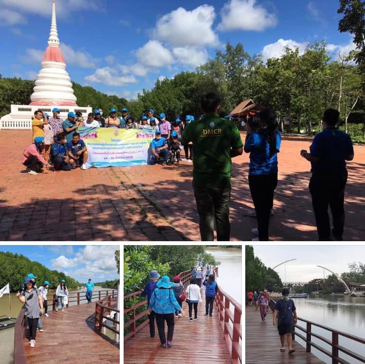 ทีมครูอมก๋อย ขอชมป่าชายเลนพระเจดีย์ปากน้ำระยอง