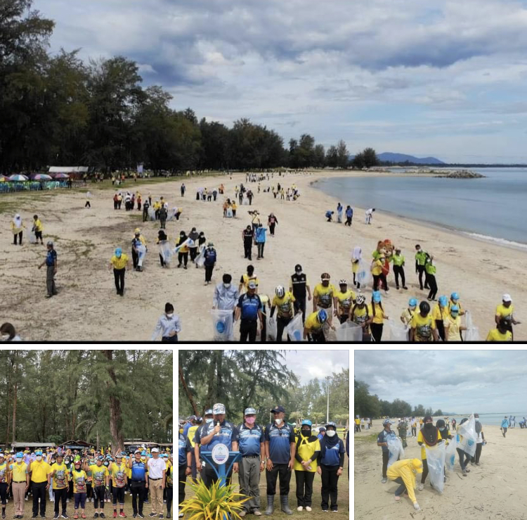 ชาวนราธิวาส รวมพลังร่วมอนุรักษ์ชายหาดนราทัศน์