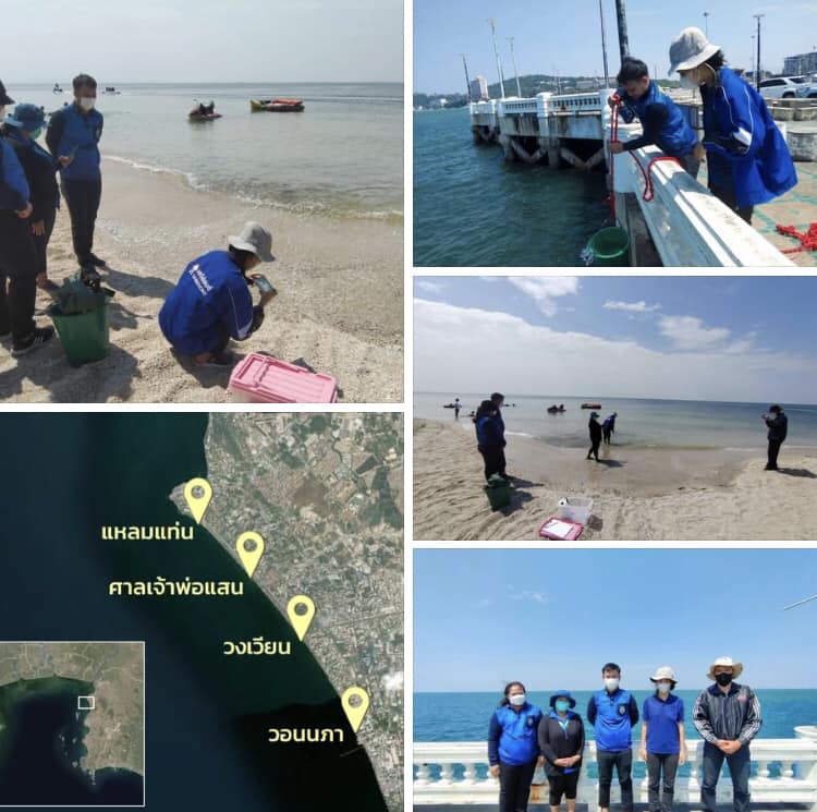 กรม ทช. สำรวจพื้นที่หาดบางแสน-หาดวอนนภา จ.ชลบุรี พบปรากฏการณ์น้ำเบียด