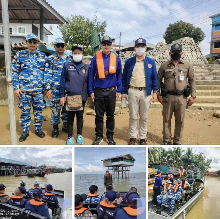 กรมทะเล ร่วม ศรชล. จ.สุราษฎร์ธานี แก้ไขปัญหาบุกรุกพื้นที่สาธารณะ  อ่าวบ้านดอน จ.สุราษฎร์ธานี