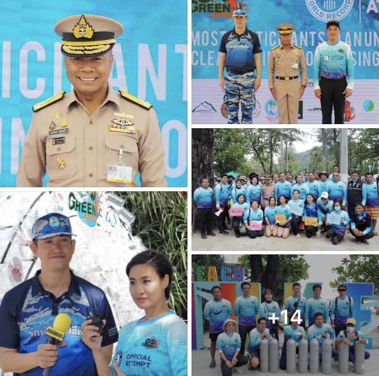กรมทะเลและชายฝั่ง ร่วมสนับสนุนโครงการ Go Green Active หาดป่าตอง จ.ภูเก็ต