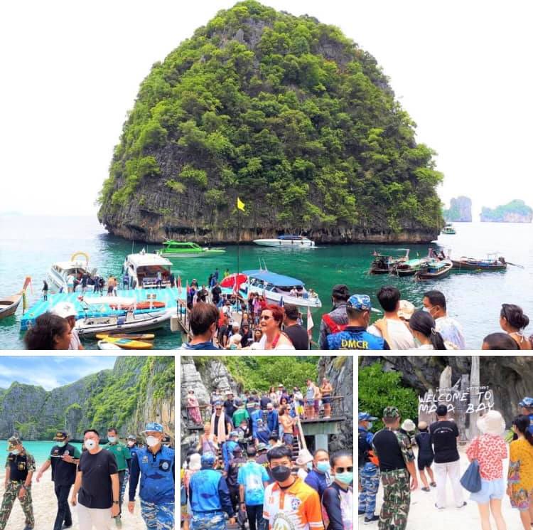 รองประธานกรรมาธิการที่ดิน ทรัพยากรธรรมชาติและสิ่งแวดล้อม สภาผู้แทนราษฎร ตรวจเยี่ยมทรัพยากรทางทะเลเกาะรอก จ.กระบี่