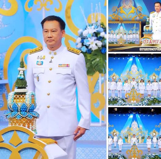 อธิบดีกรมทะเล นำคณะ บันทึกเทปถวายพระพรชัยมงคล สมเด็จพระนางเจ้าสิริกิติ์ พระบรมราชินีนาถ พระบรมราชชนนีพันปีหลวง เนื่องในโอกาสวันมหามงคลเฉลิมพระชนมพรรษา ๑๒ สิงหาคม ๒๕๖๕