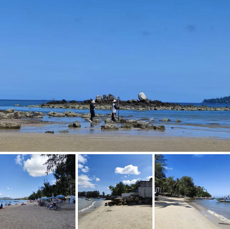 หาดบางเทา สวยสมดุลไม่พบการเปลี่ยนแปลงชายหาด