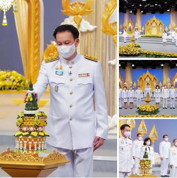 อธิบดี ทช. นำคณะผู้บริหารร่วมบันทึกเทปถวายพระพรฯ รัชกาลที่ ๑๐