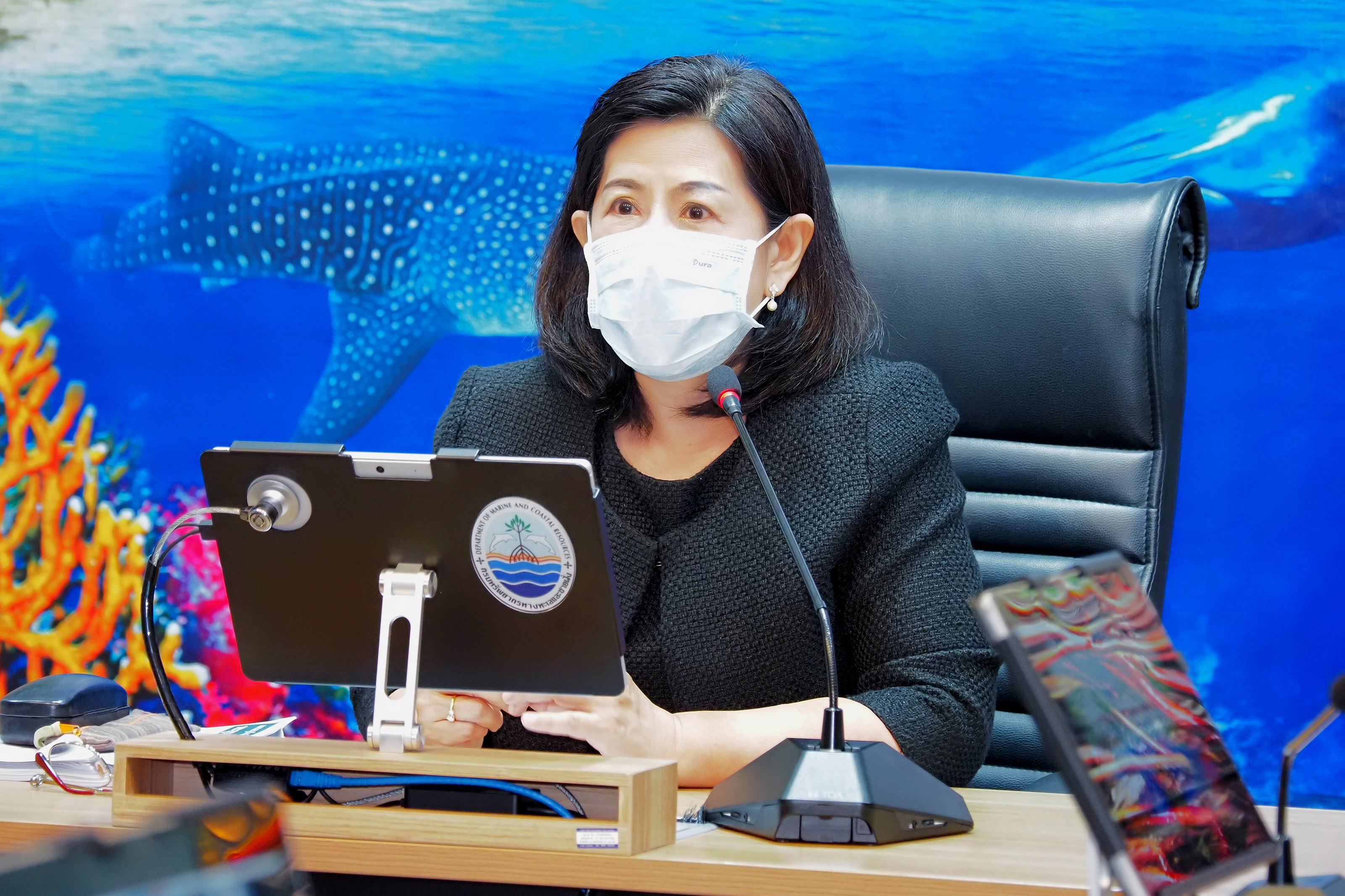 ทช. ประชุมรับฟังความคิดเห็นและให้ข้อมูลเกี่ยวกับสถานการณ์ปัญหาและภัยคุกคาม ต่อทรัพยากรทางทะเลและชายฝั่ง ของ 24 จังหวัดชายฝั่งทะเล