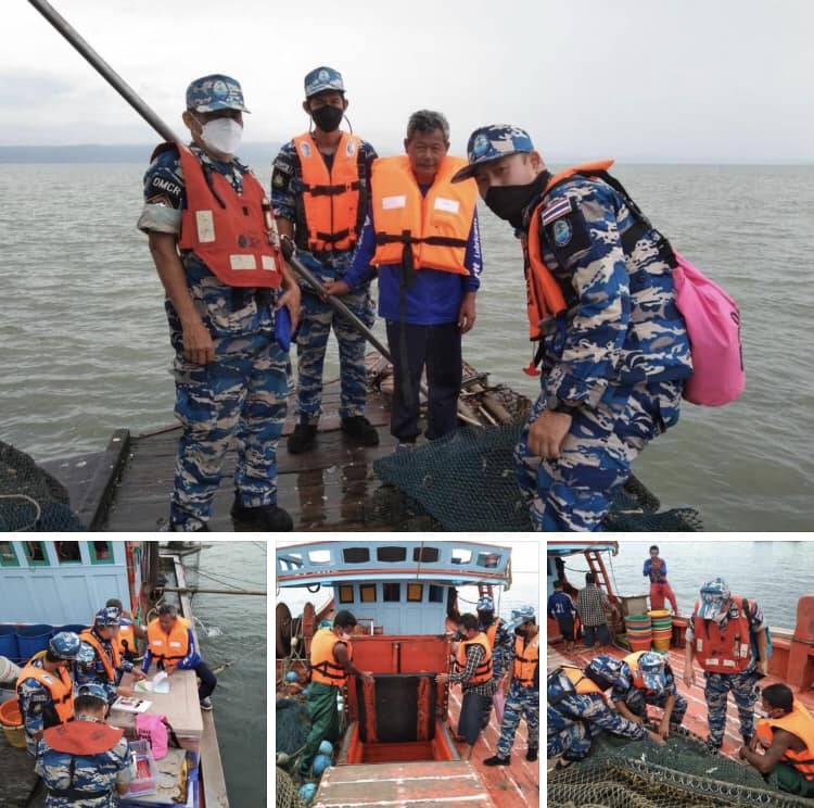 ตรวจเรือประมง IUU ทะเลตราด