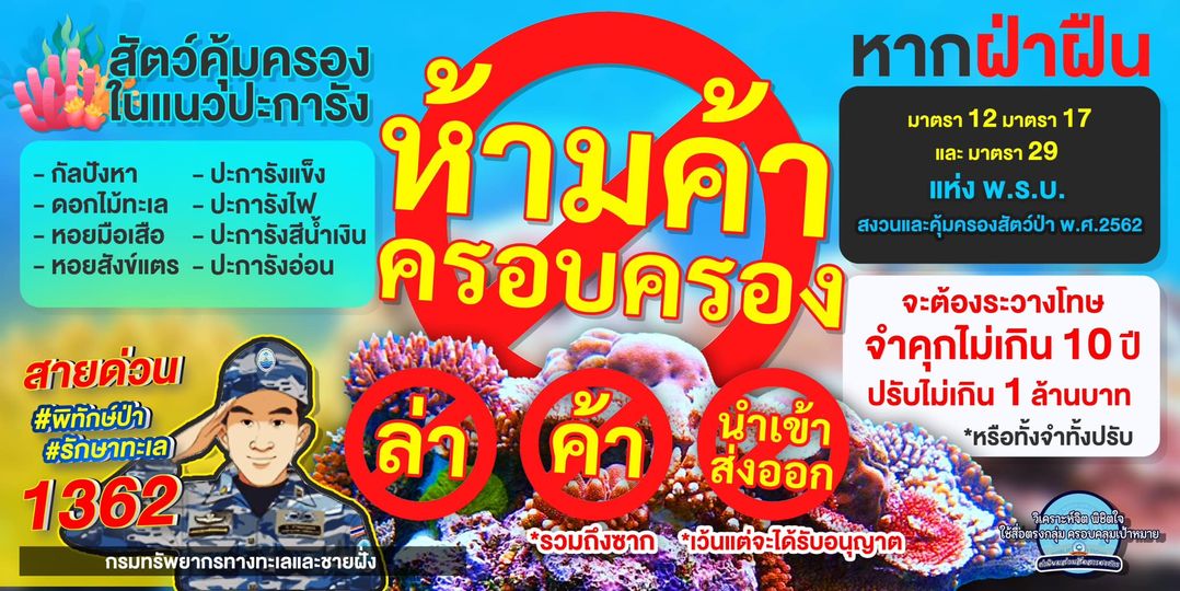 รู้หรือยัง พ.ร.บ. สงวนและคุ้มครองสัตว์ป่า พ.ศ. 2562