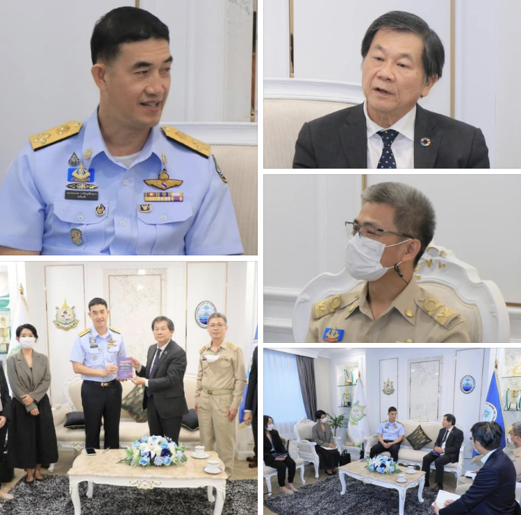 กรมทะเลและชายฝั่ง หารือกับ นปท. ขับเคลื่อนงานด้านองค์ความรู้ทางทะเล