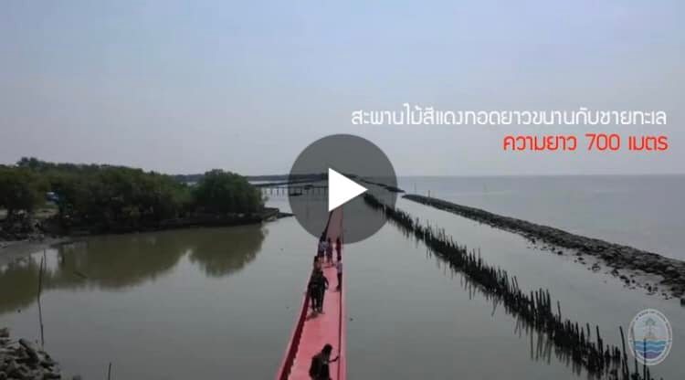 เที่ยวทะเลใกล้กรุงเทพฯ วันหยุดสุดหรรษาที่สะพานแดง