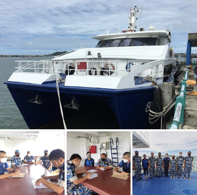 เตรียมความพร้อมเรือ คน เพื่อบูรณาการงานพิทักษ์ทะเลระยอง