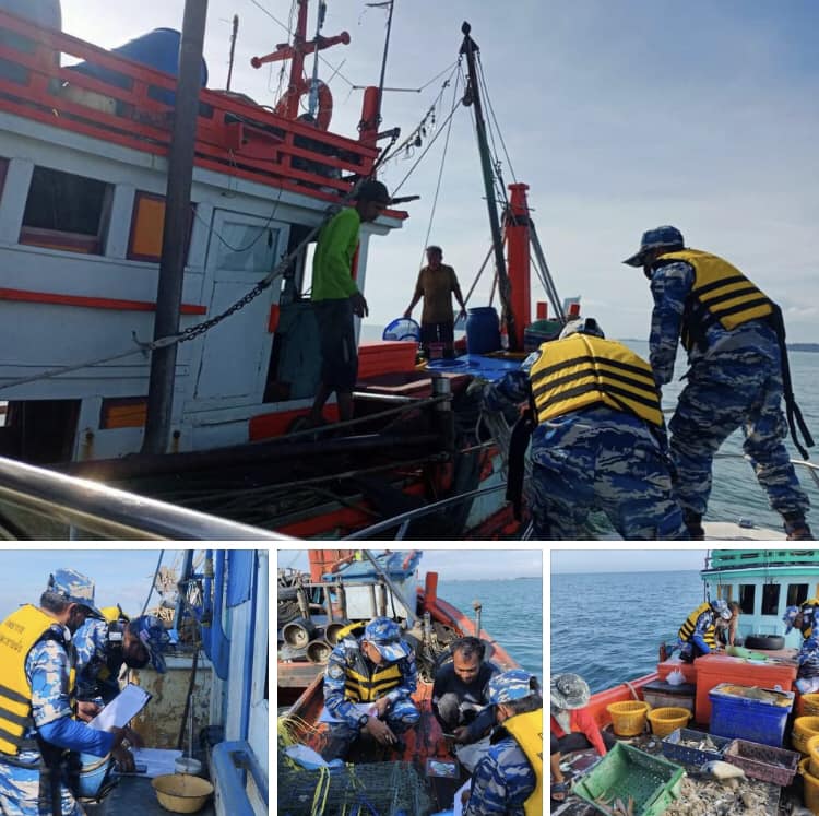 ตรวจเรือประมง IUU ทะเลสงขลา
