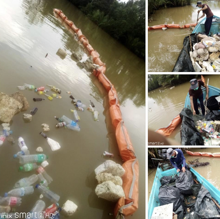 ชวนอาสา เก็บขยะจากทุ่นและขยะตกค้างบริเวณคลองกะเปอร์