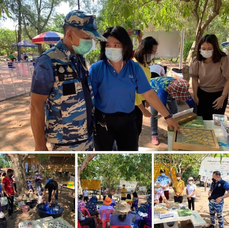 ช่วยกันเต็มที่ ม.บูรพา สาธิตการจัดการขยะทะเลให้มีมูลค่า