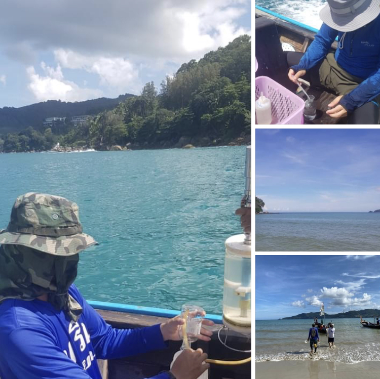 พาชมสถานภาพน้ำทะเลอ่าวป่าตอง อยู่ในเกณฑ์มาตรฐาน