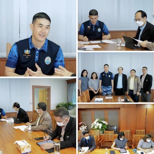 กรมทะเลและชายฝั่ง หารือร่วมกับกรมทางหลวงชนบท เตรียมการจัดประชุมร่วมกัน และจัดทำ MOU เพื่อแก้ไขปัญหาวิกฤตโลมาอิรวดีในทะเลสาบสงขลา